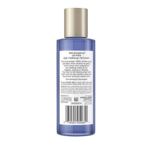 Neutrogena, Oil-Free Eye Makeup Remover, 5.5 oz Neutrogena
