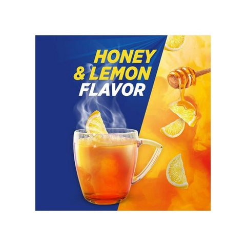Theraflu, Nighttime Severe Cold Relief Honey Lemon Flavor Powder, 6 Count