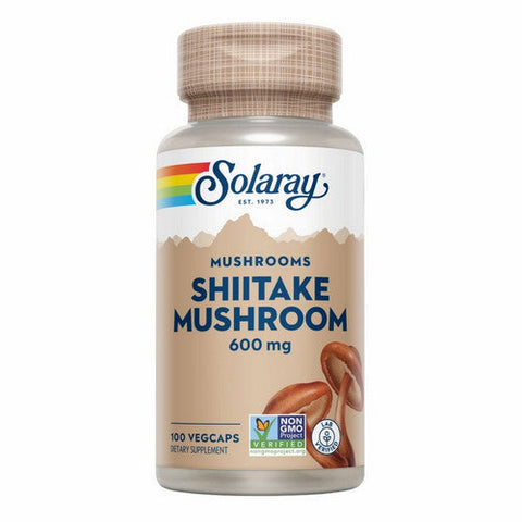 Solaray, Shiitake Mushroom, 600 mg, 100 Caps Solaray