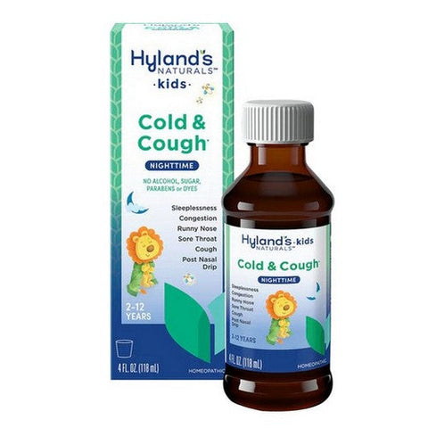 Hylands, Kids Cold And Cough Nighttime Grape, 4 Oz Hylands