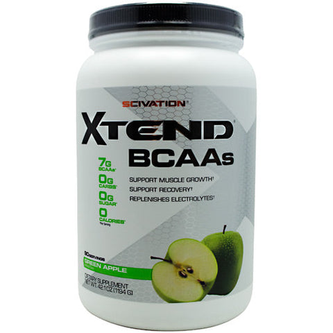 Scivation, XTEND, Green Apple 90 serving Scivation