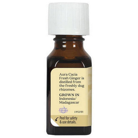 Aura Cacia, Essential Oil, Fresh Ginger .50 Oz Aura Cacia