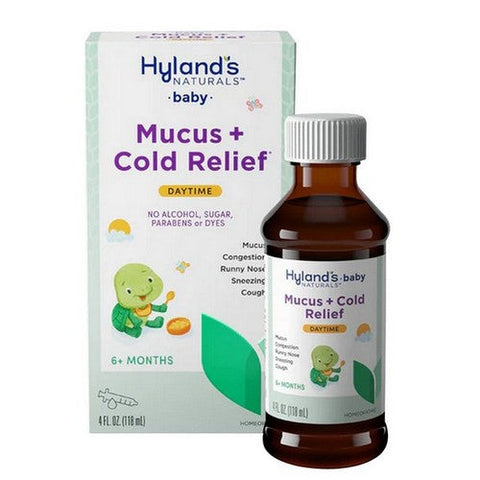 Hylands, Baby Mucus And Cold Relief Daytime, 4 Oz Hylands