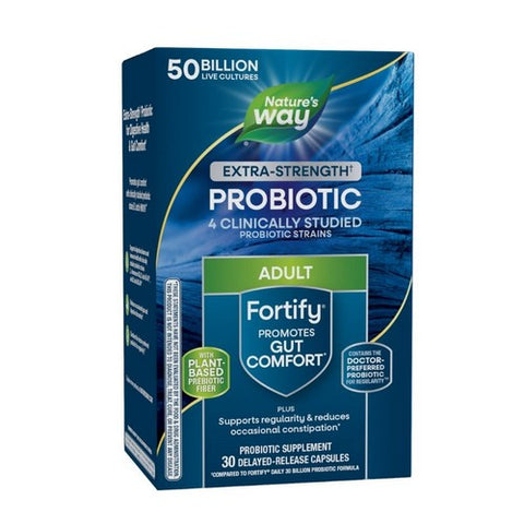 Fortify Adult Extra-Strength† Probiotic 30 Caps by Nature's Way