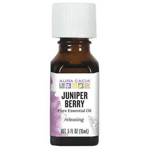 Aura Cacia, 100% Pure Essential Oil Juniper Berry, 0.5 Oz Aura Cacia