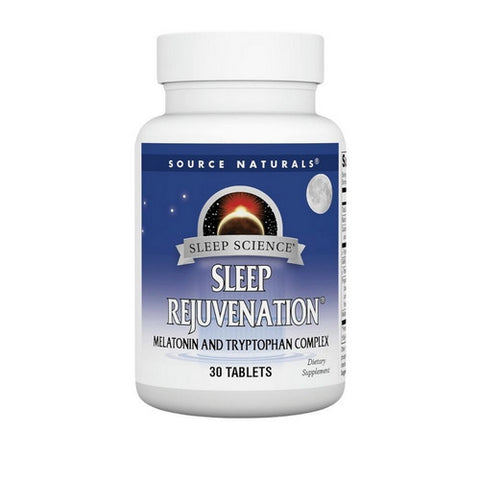 Sleep Science Sleep Rejuvenation 30 Tabs by Source Naturals