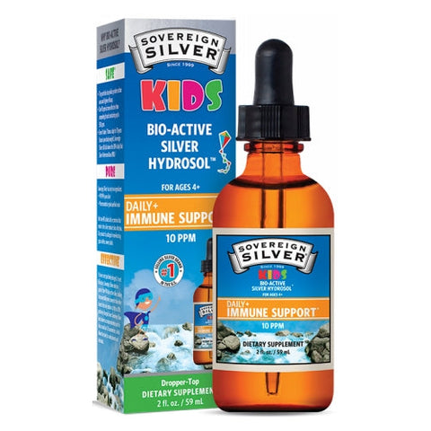 Sovereign Silver, Bio-Active Silver Hydrosol for Kids, 2 Oz Sovereign Silver