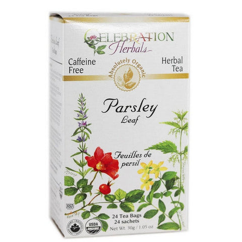 Celebration Herbals, Organic Parsley Leaf Tea, 24 Bags Celebration Herbals