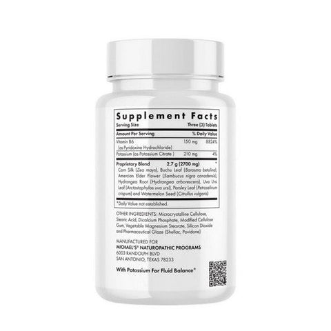 Michael's Naturopathic, Water Balance Factors, 60 Tabs Michael's Naturopathic