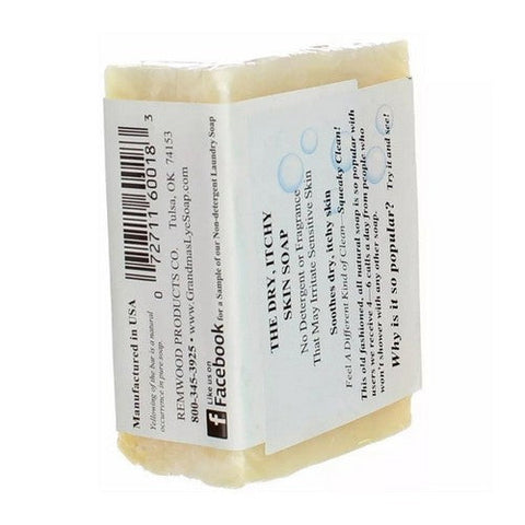 Grandmas Pure & Natural, Pure Lye Face And Body Soap, 6 Oz Grandmas Pure & Natural