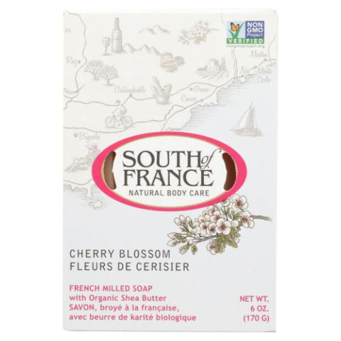 South Of France Soaps, Cherry Blossom Bar Soap, 6 Oz South Of France Soaps