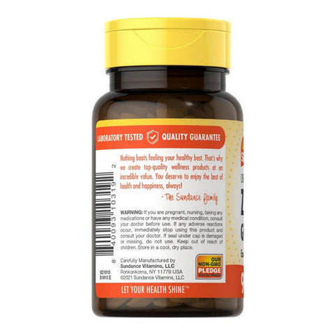 Sundance, Vitamins Chelated Zinc (Gluconate) Tablets, 50 mg, 90 Tabs Sundance
