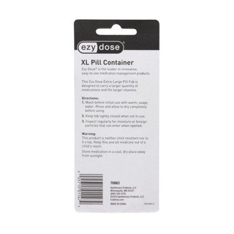 Ezy Dose, XL Pill Container, 1 Each Ezy Dose