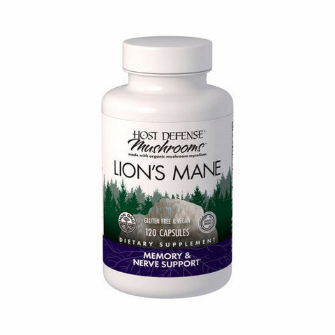 Host Defense, Lion's Mane Capsules, 120 Cap Host Defense