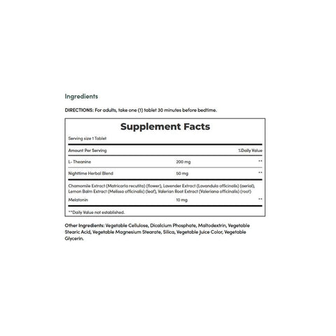 Nature's Bounty, Sleep3 Melatonin Maximum Strength Tri-Layered Tablets, 10 Mg, 30 Tabs