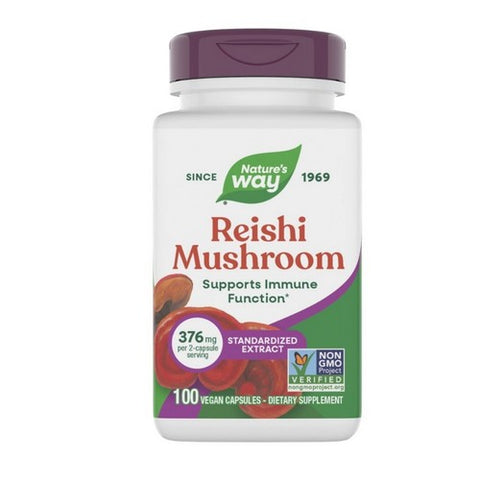 Reishi Mushroom Standardized Extract 100 Caps by Nature's Way