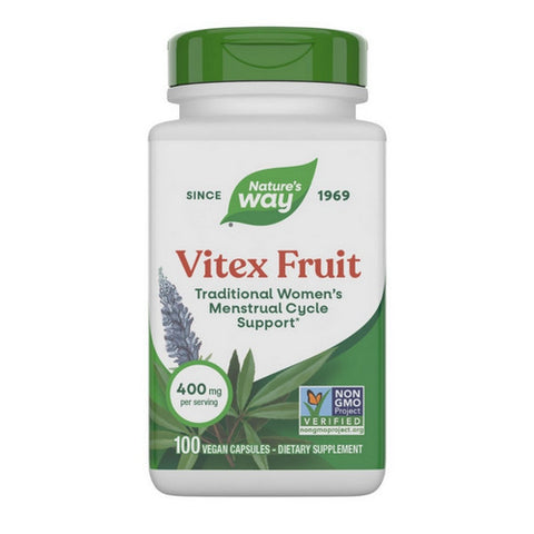 Vitex Fruit 100 Veg Caps by Nature's Way