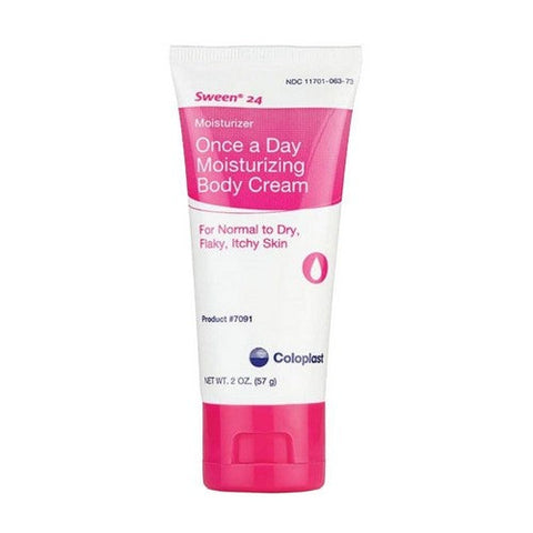 Coloplast, Sween24 Once A Day Moisturizing Body Cream For Dry Skin, 2 Oz Coloplast