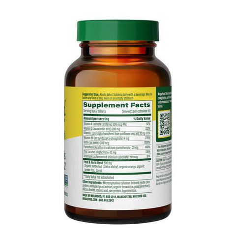 MegaFood, Skin Nails And Hair 2, 90 Tabs MegaFood