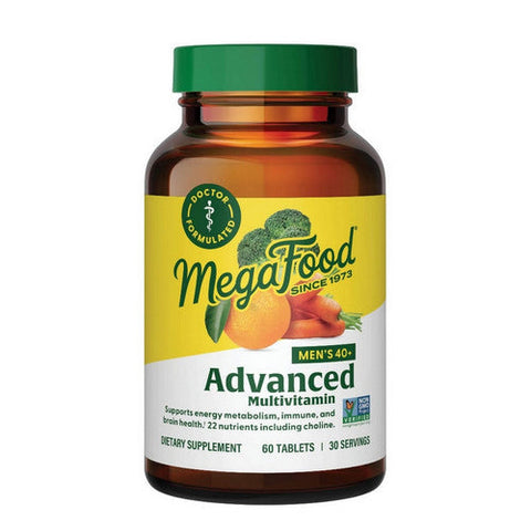 Men's 40+ Advanced Multivitamin 60 Tabs by MegaFood