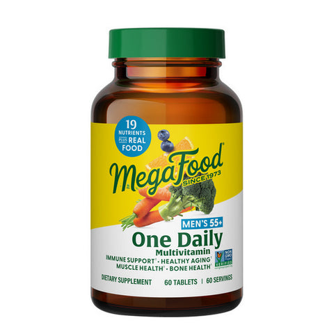 Men's 55+ One Daily Multivitamin 60 Tabs by MegaFood