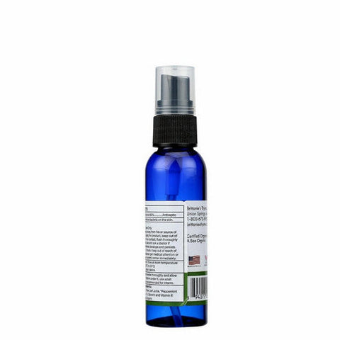 Brittaine's Thyme, Organic Hand Sanitizer Rosemary Peppermint, 2 Oz Brittaine's Thyme