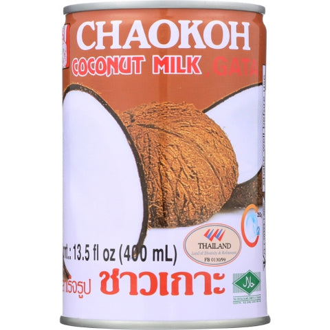 Coconut Milk Case of 12 X 13.5 Oz by Chaokoh