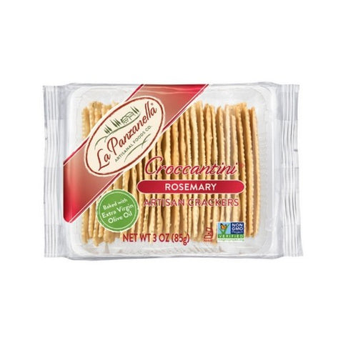 La Panzanella, Croccantini Rsmry Mini, 3 Oz(Case Of 12) La Panzanella