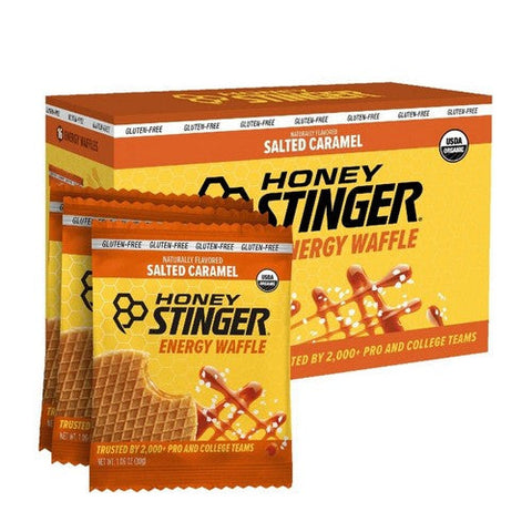 Honey Stinger, Organic Gluten Free Salted Caramel Waffle, 1.06 Oz(Case Of 12) Honey Stinger