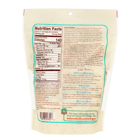 Bobs Red Mill, Cereal Muesli Paleo, 14 Oz(Case Of 4) Bobs Red Mill