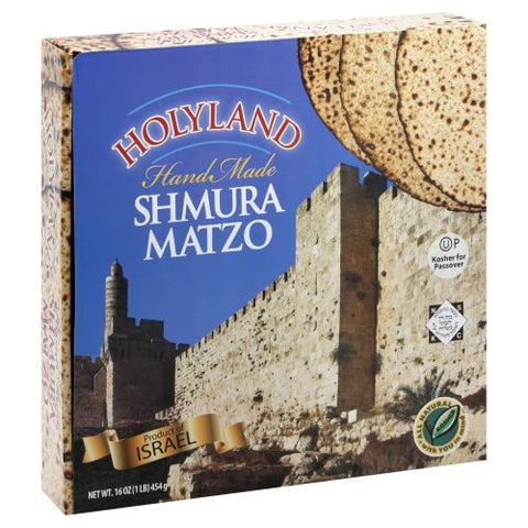 Holy Land, Matza Shmura Hmmade, 16 Oz(Case Of 12) Holy Land