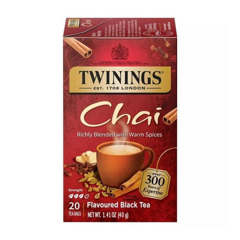 Twinings Tea, Tea Chai, 20 Bags Twinings Tea