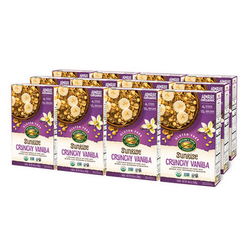 Natures Path, Organic Sunrise Crunchy Vanilla Cereal, 10.6 Oz(Case Of 12) Natures Path