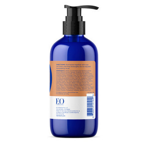 EO Products, EO Hand Soap Orange Blossom Vanilla, 12 Oz EO Products