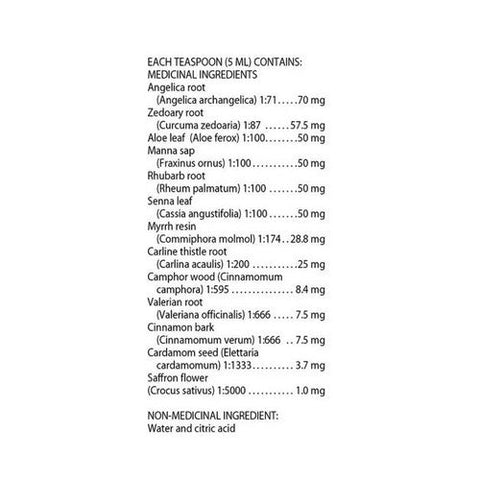 Flora, Swedish Bitters Alcohol-Free, 3.4 Oz Flora