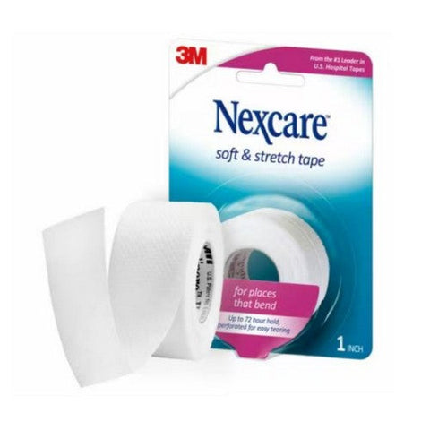 Nexcare, Soft Cloth First Aid Tape 1 Inch X 216 Inch 6 Yards, 1 Count