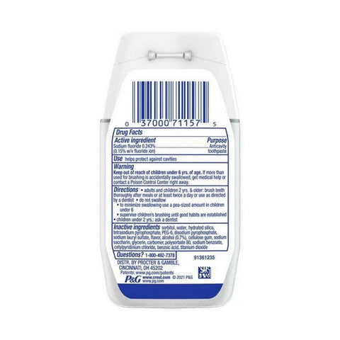 Crest, Complete Plus Scope Toothpaste Minty Fresh Liquid Gel, 4.6 Oz Crest