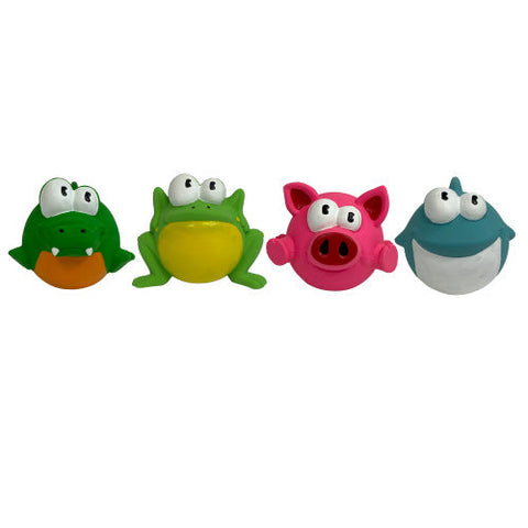 Multipet, Multipet Lyla Latex Animals Dog Toys, Assorted, 1 Each/2.5 in Multipet
