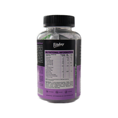 Fitday, Fitday Sleep Gummies, Mango Flavour 30 Chewable Gummies Fitday
