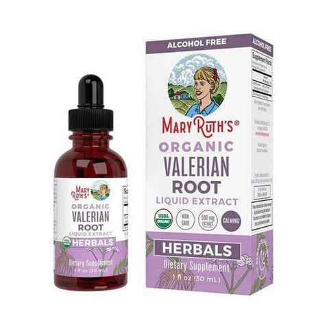 Organic Valerian Liquid Drops 1 Oz by MaryRuth's