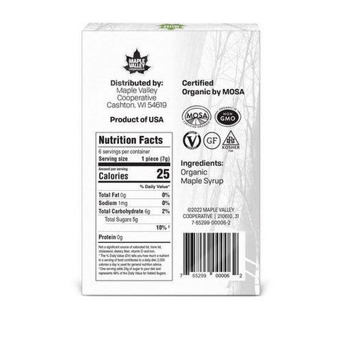 Maple Valley Cooperative, Maple Candy, 6 Count Maple Valley Cooperative