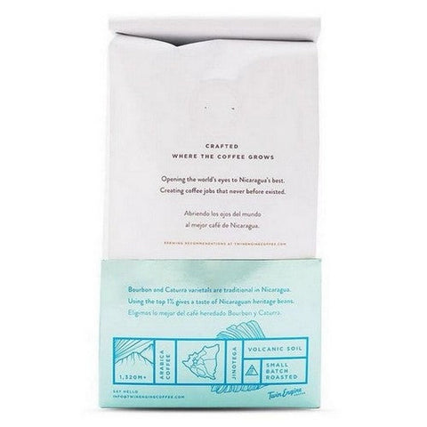 Twin Engine Coffee, Organic Estate Breakfast Ground Coffee, 14 Oz Twin Engine Coffee