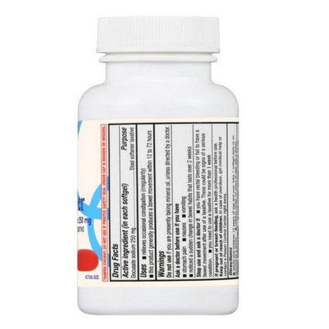 Foster And Thrive, Extra Strength Stool Softener Softgels, 250 Mg, 100 Each Foster And Thrive