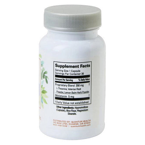 Quantum Health, Extra Strength Sleep Melatonin, 5 Mg, 30 Caps Quantum Health