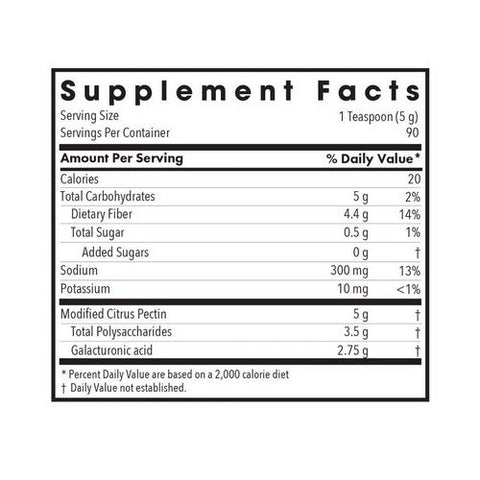 Nutricology/ Allergy Research Group, Modified Citrus Pectin Powder, 454 Grams Nutricology/ Allergy Research Group