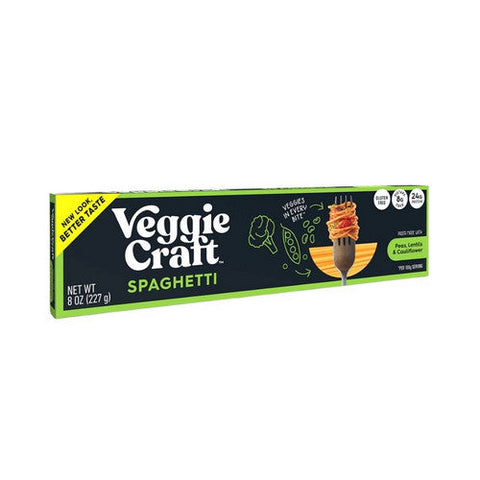 Veggiecraft, Pasta Spaghetti Cauliflower, 8 Oz(Case Of 6)