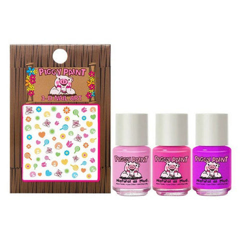 Piggy Paint, Rainbow Party Gift Set, 1 Count Piggy Paint