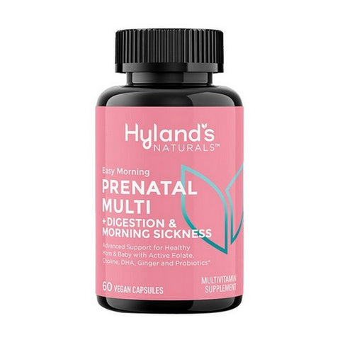 Easy Morning Prenatal Multi Plus Digestion And Morning Sickness 60 Vegan Capsules by Hylands