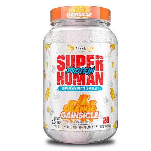 Alpha Lion, Superhuman Protein Orange Gainsicle, 2 Lbs Alpha Lion