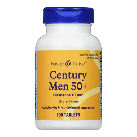 Century Men 50 Plus 100 Tabs by Foster And Thrive